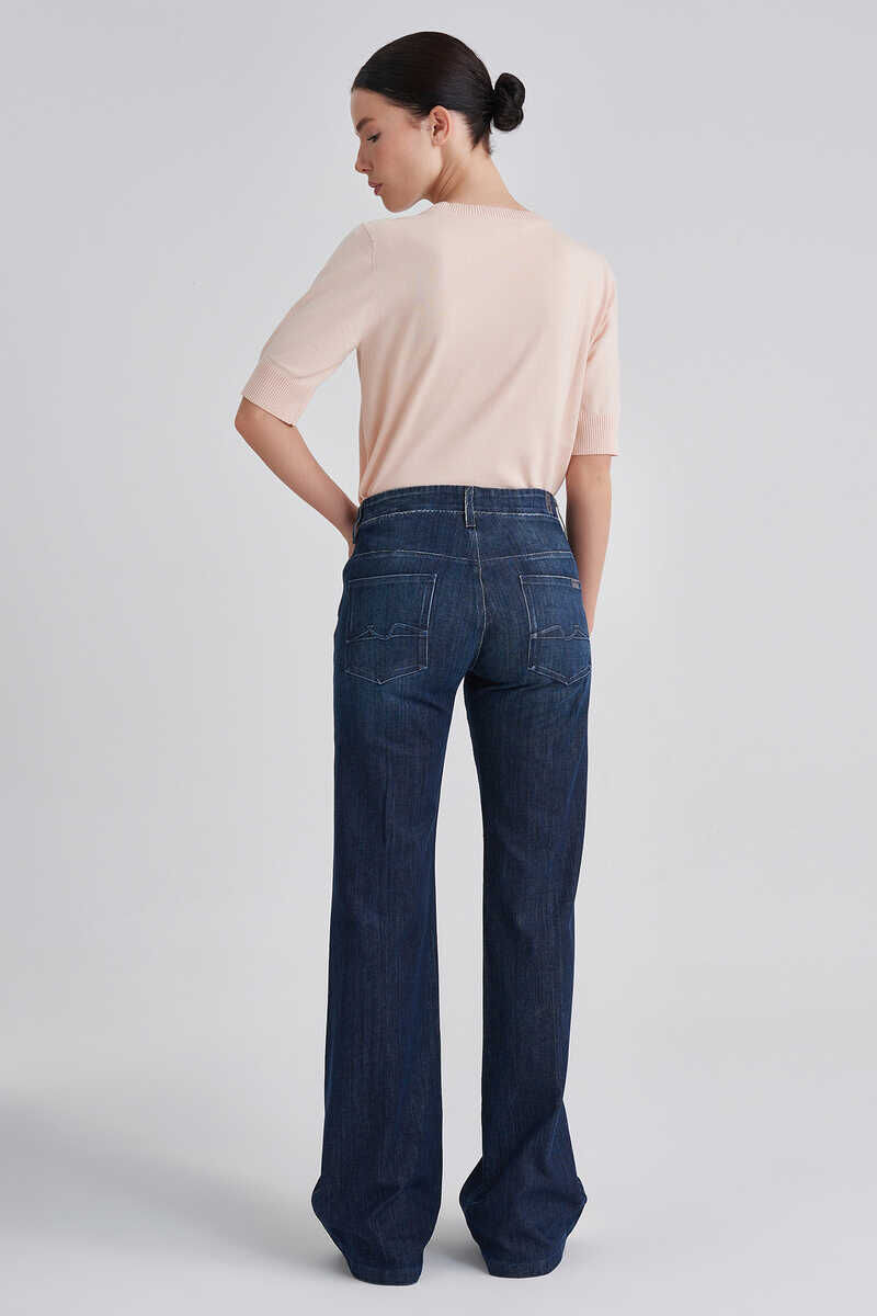 7 For All Mankind Kadın İspanyol Paça Jeans - 7