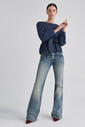 7 For All Mankind Kadın İspanyol Paça Jeans - Thumbnail
