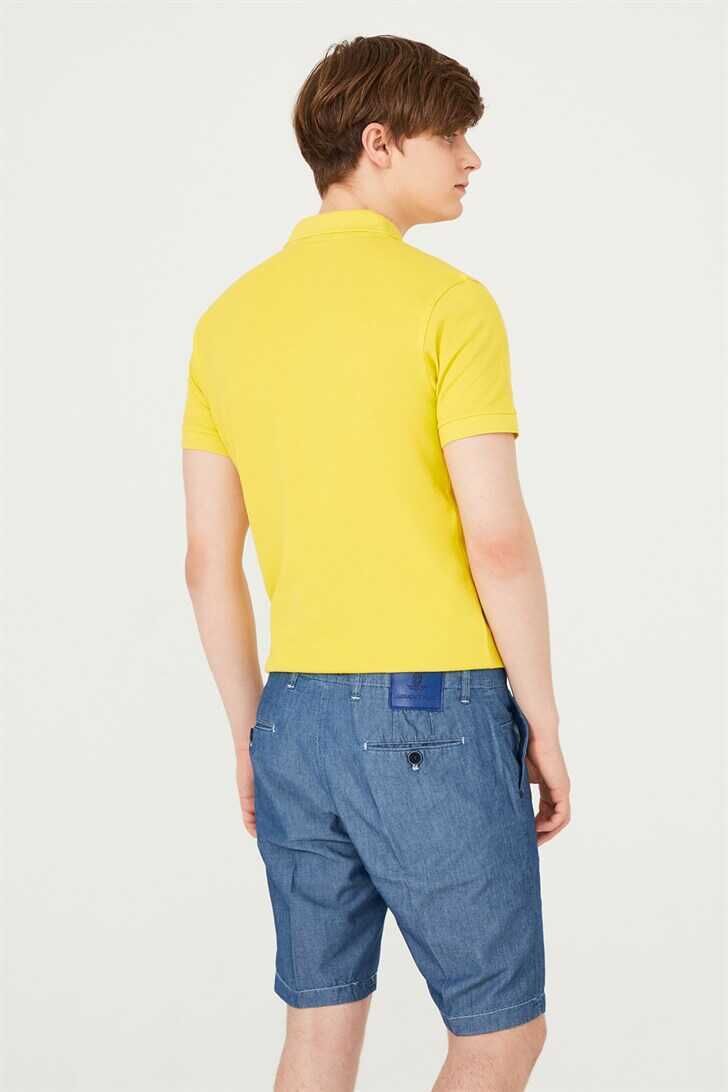 Armati Di Mare Denim Erkek Bermuda Şort - 11