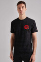 Baldinini Bisiklet Yaka Logolu Erkek T-Shirt - Thumbnail