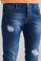 Baldinini Erkek Normal Bel Dar Paça Jeans - Thumbnail