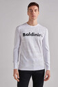 Baldinini Erkek Uzun Kollu Bisiklet Yaka T-Shirt - Thumbnail