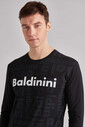 Baldinini Erkek Uzun Kollu Bisiklet Yaka T-Shirt - Thumbnail