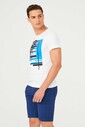 Bisiklet Yaka Erkek T-Shirt - Thumbnail