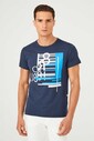 Bisiklet Yaka Erkek T-Shirt - Thumbnail