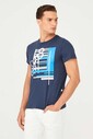 Bisiklet Yaka Erkek T-Shirt - Thumbnail
