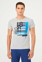 Bisiklet Yaka Erkek T-Shirt - Thumbnail