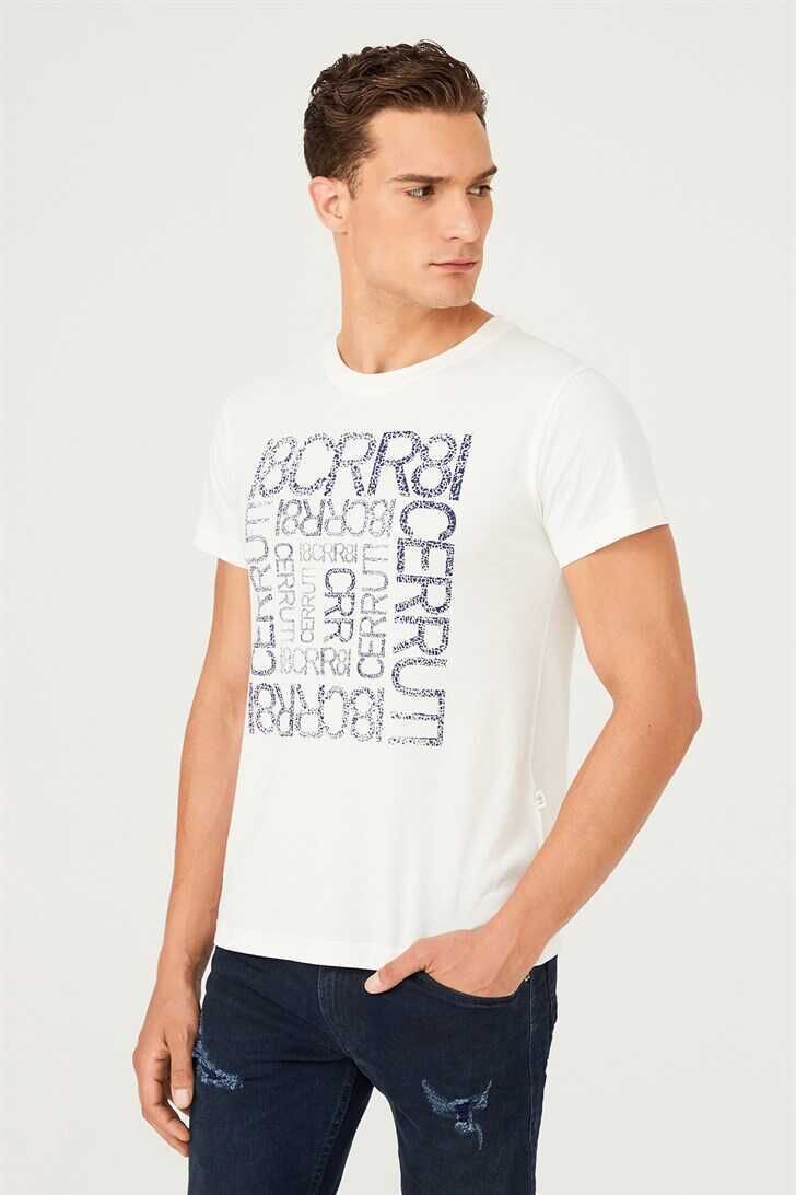 Bisiklet Yaka Erkek T-Shirt - 2