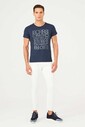 Bisiklet Yaka Erkek T-Shirt - Thumbnail