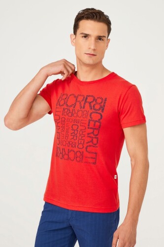Bisiklet Yaka Erkek T-Shirt - 9