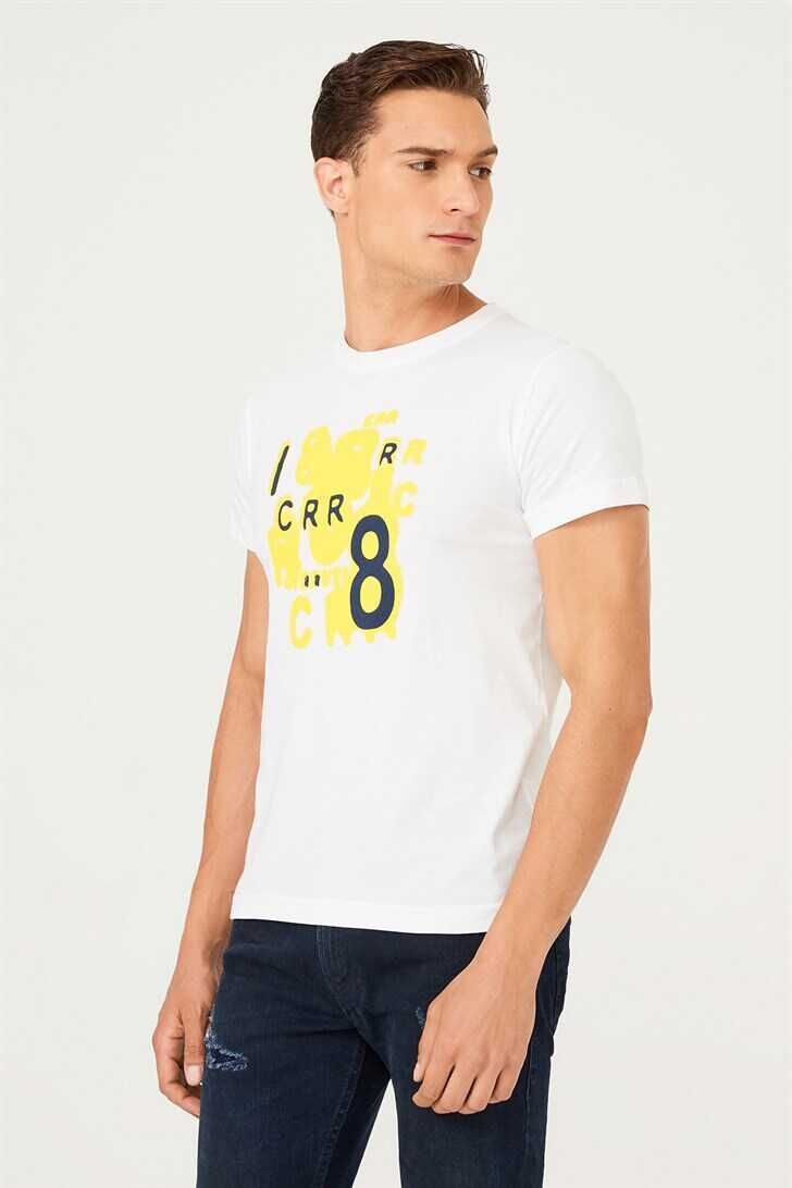 Bisiklet Yaka Erkek T-Shirt - 2