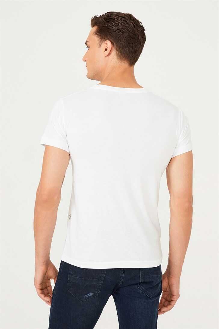 Bisiklet Yaka Erkek T-Shirt - 6