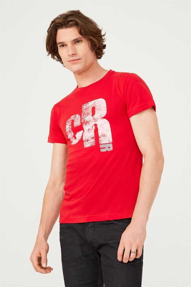 Bisiklet Yaka Erkek T-Shirt - 2