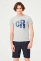 Bisiklet Yaka Erkek T-Shirt - Thumbnail