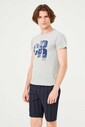 Bisiklet Yaka Erkek T-Shirt - Thumbnail