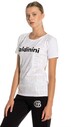 Bisiklet Yaka Kadın Logolu T-Shirt - Thumbnail