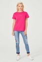 Bisiklet Yaka Kadın T-Shirt - Thumbnail