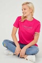 Bisiklet Yaka Kadın T-Shirt - Thumbnail