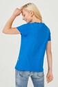 Bisiklet Yaka Kadın T-Shirt - Thumbnail
