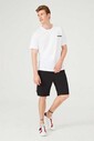 Bisiklet Yaka Logolu Erkek T-Shirt - Thumbnail