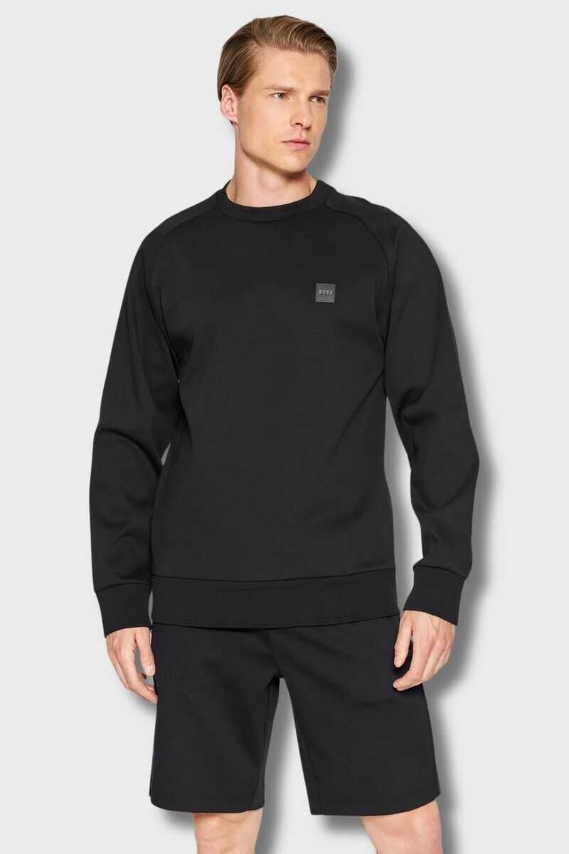 Boss Erkek Bisiklet Yaka Sweatshirt - 1