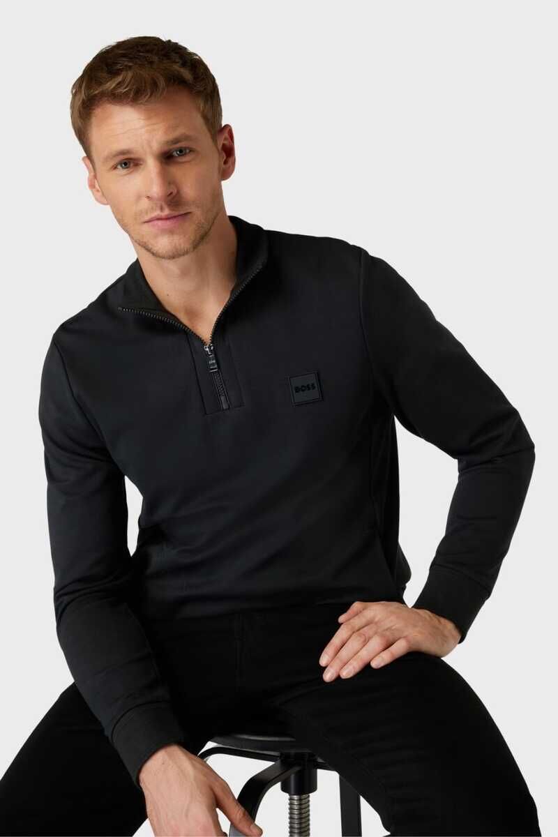 Boss Erkek Fermuarlı Sweatshirt - 1