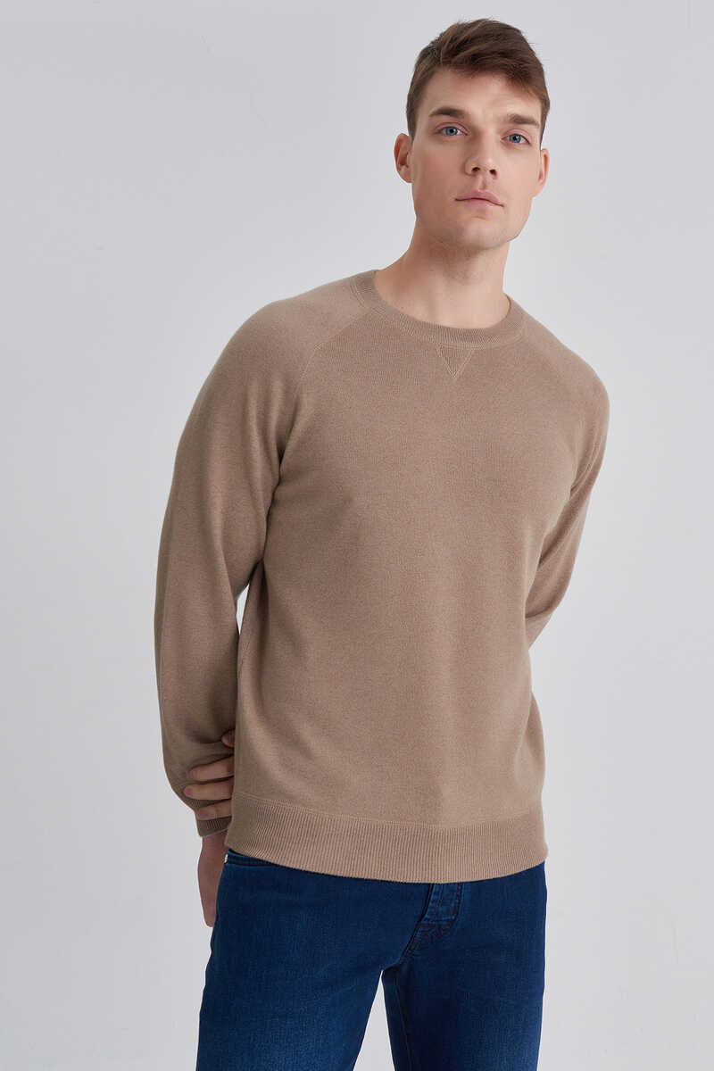 Brunello Cucinelli Erkek Bisiklet Yaka Kazak - 2