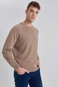 Brunello Cucinelli Erkek Bisiklet Yaka Kazak - Thumbnail