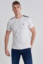 Brunello Cucinelli Erkek Bisiklet Yaka T-Shirt - Thumbnail