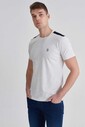 Brunello Cucinelli Erkek Bisiklet Yaka T-Shirt - Thumbnail