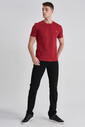 Brunello Cucinelli Erkek Bisiklet Yaka T-Shirt - Thumbnail