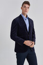 Brunello Cucinelli Erkek Kadife Blazer Ceket - Thumbnail