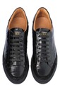 Cerrruti 1881 Erkek Deri Bağcıklı Sneaker - Thumbnail