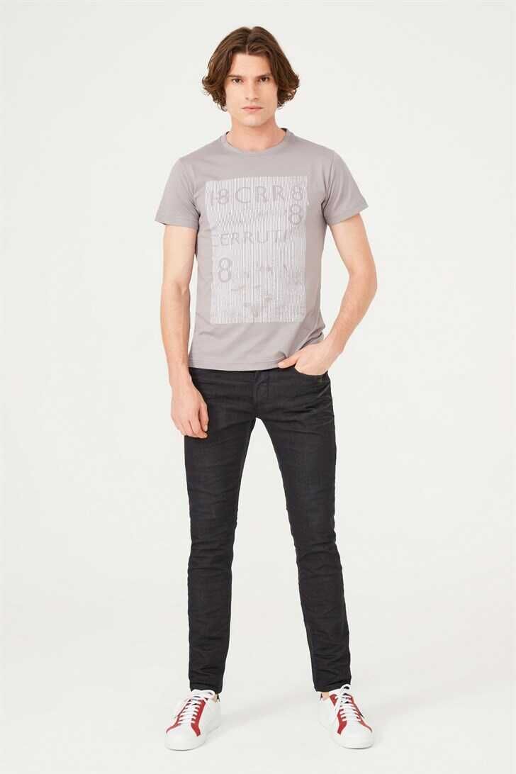 Cerruti 1881 Erkek Bisiklet Yaka T-Shirt - 5