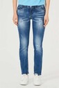 Dar Paça Normal Bel Kadın Jeans - Thumbnail