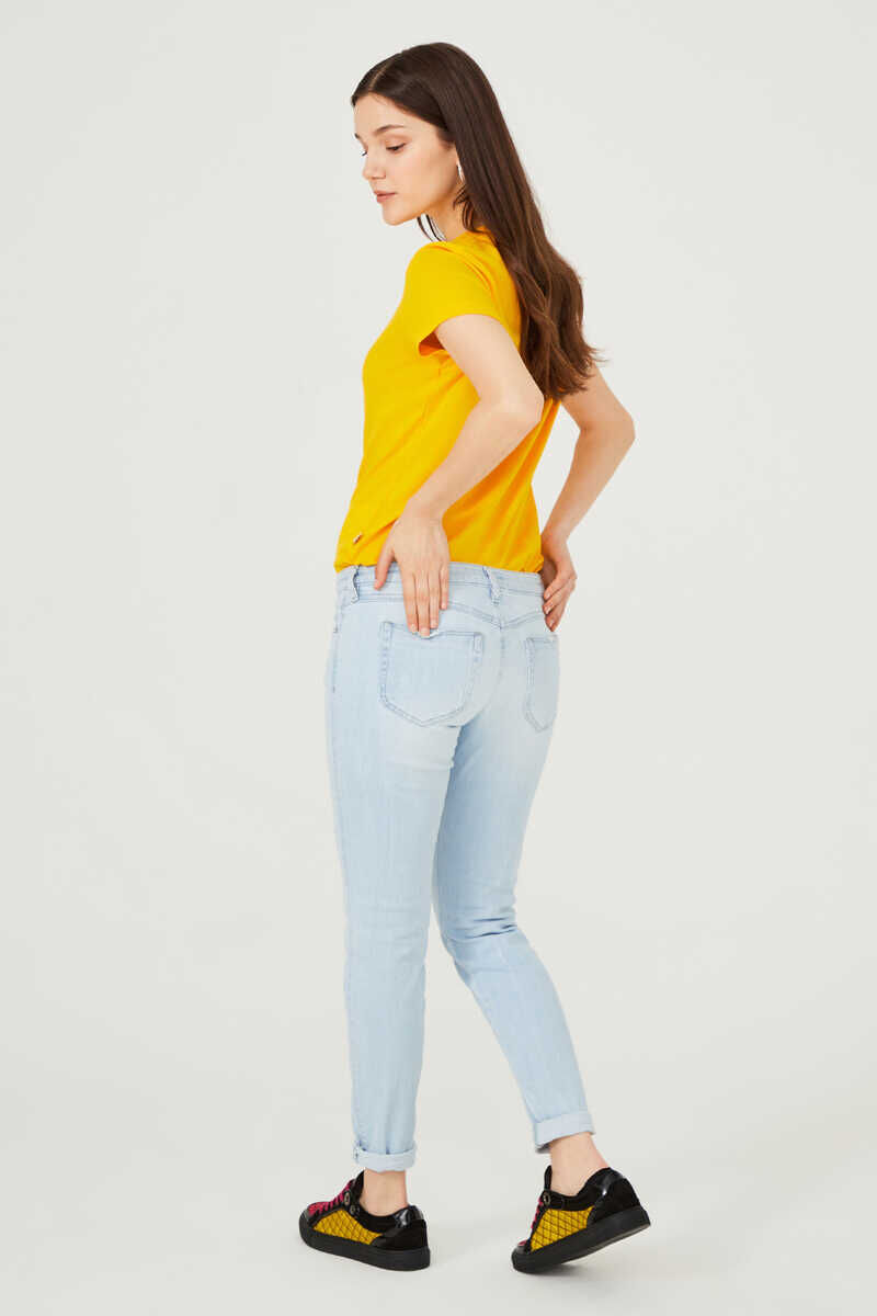 Diesel Kadın Normal Bel Jeans Pantolon - 1