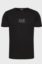 EA7 Bisiklet Yaka Logolu Erkek T-Shirt - Thumbnail