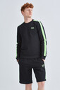 EA7 Erkek Bisiklet Yaka Sweatshirt - Thumbnail