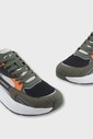 EA7 Erkek Logolu Bağcıklı Sneaker - Thumbnail