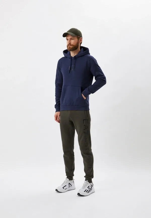 EA7 Kapşonlu Cepli Erkek Sweatshirt - 3