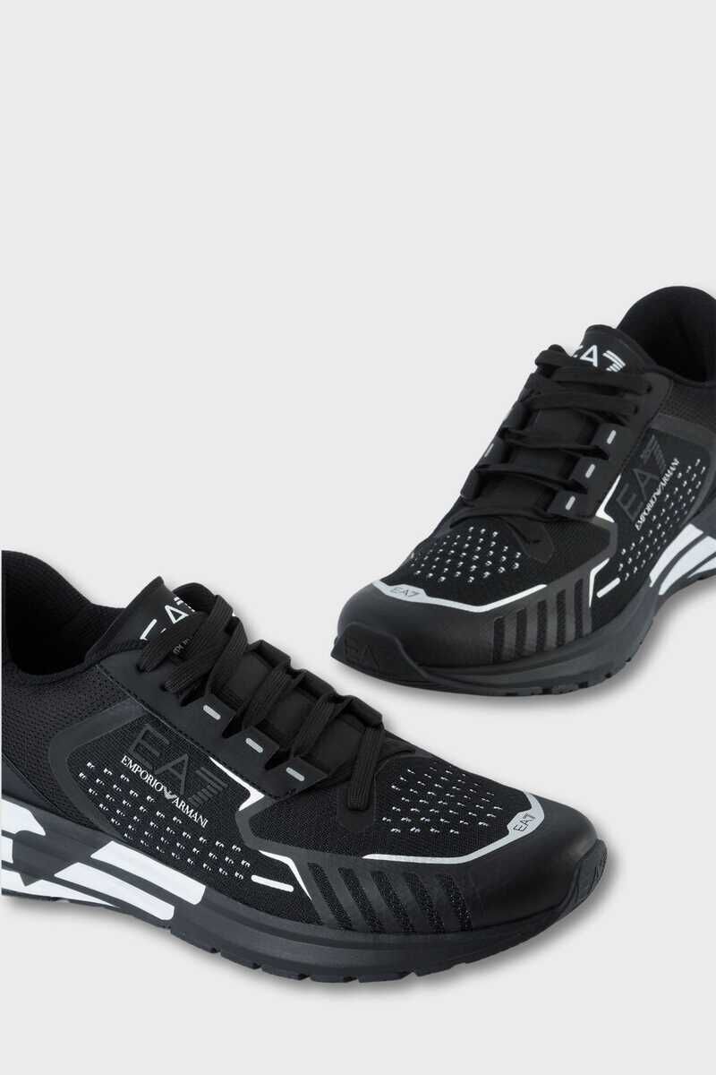 EA7 Unisex Bağcıklı Sneaker - 4