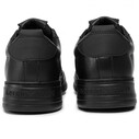 Emporio Armani Bağcıklı Deri Sneaker - Thumbnail