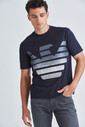 Emporio Armani Bisiklet Yaka Logolu T-Shirt - Thumbnail