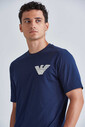 Emporio Armani Erkek Bisiklet Yaka Logolu T-Shirt - Thumbnail