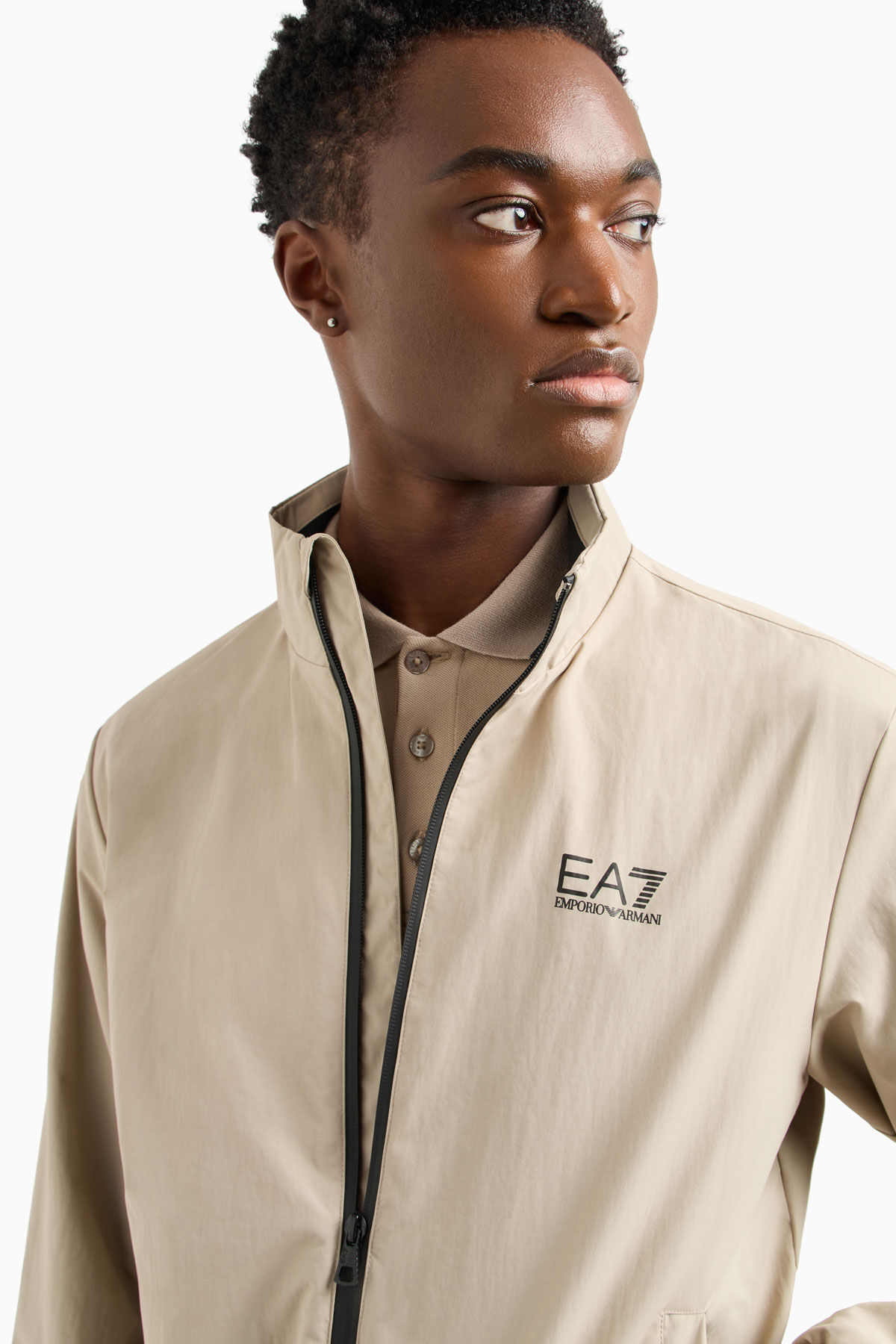 Emporio Armani Erkek Fermuarlı Ceket - 5