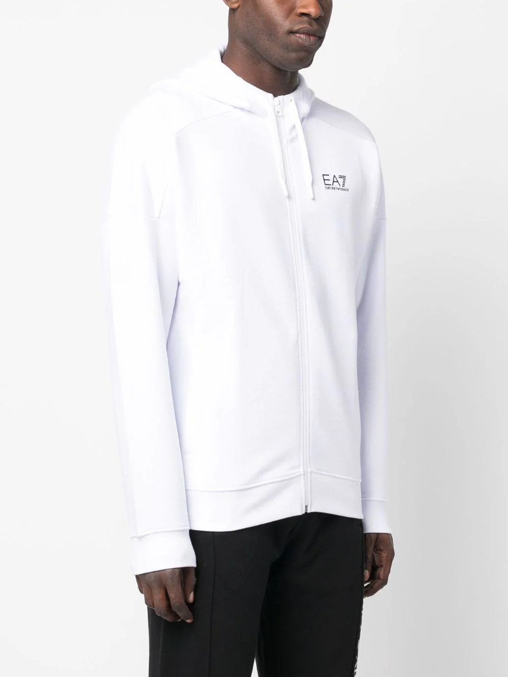 Emporio Armani Erkek Kapşonlu Logolu Sweatshirt - Thumbnail