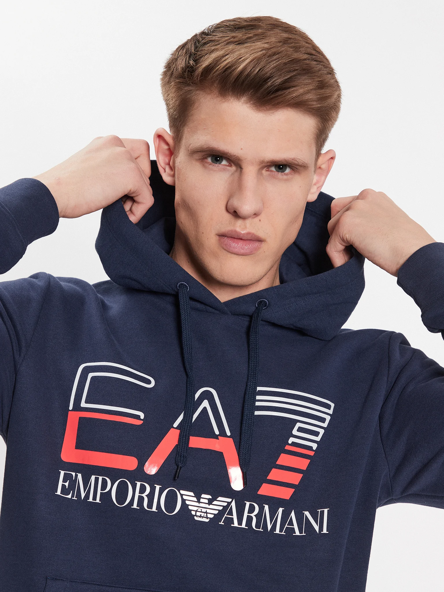 Emporio Armani Erkek Kapşonlu Sweatshirt - Thumbnail