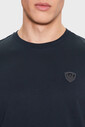 Emporio Armani Erkek Logolu Bisiklet Yaka T-Shirt - Thumbnail
