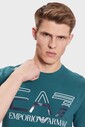 Emporio Armani Erkek Logolu Bisiklet Yaka T-Shirt - Thumbnail