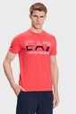 Emporio Armani Erkek Logolu Bisiklet Yaka T-Shirt - Thumbnail